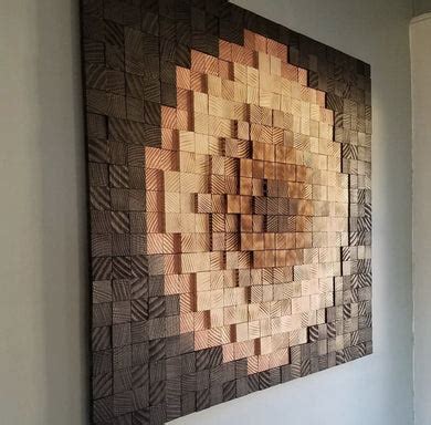 Buy Wood Mosaic Wall Art Online | Saajawat India