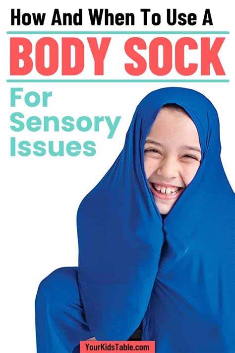 The Sensory Body Sock Complete Guide 2024 - Your Kid's Table