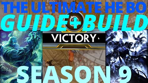 The Ultimate He Bo Guide+Build Season 9 Smite - YouTube