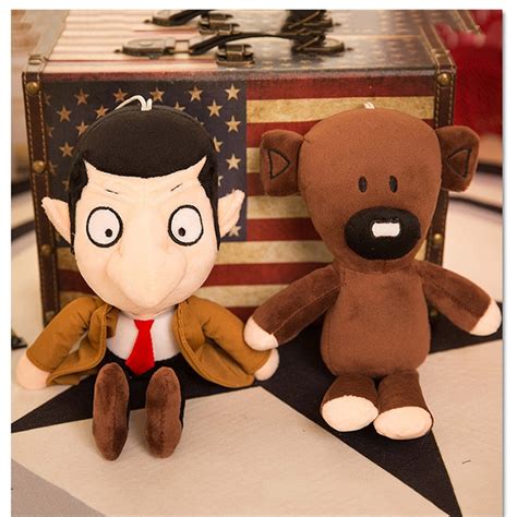 30cm Cute Kawaii Mr Bean Teddy Bear Plush Toy Mr Doll Mr.Bean Toys For ...