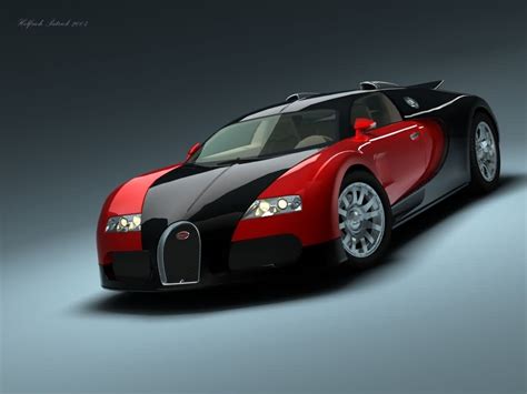 Pictures Blog: Red and Black Bugatti Veyron