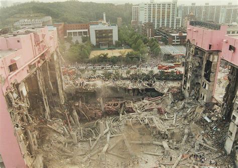 Collapse of Sampoong Department Store in Seocho District, Seoul, South Korea, on June 29, 1995 ...