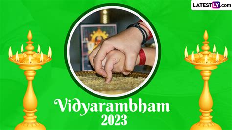 Festivals & Events News | Everything To Know About Vidyarambham 2023 Date, Shubh Muhurat, Puja ...