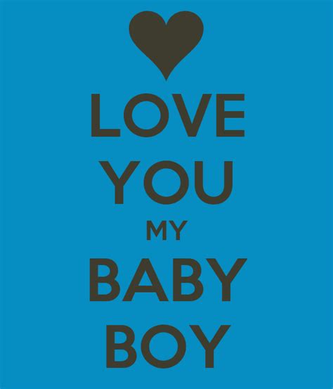 I Love My Baby Boy Images & Pictures - Becuo