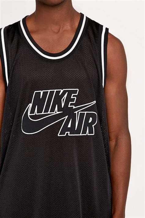 Nike Retro Black Basketball Jersey in Black for Men | Lyst