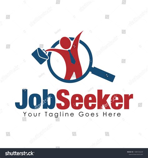 Search Job Logo Template Stock Vector (Royalty Free) 1388104229 | Shutterstock