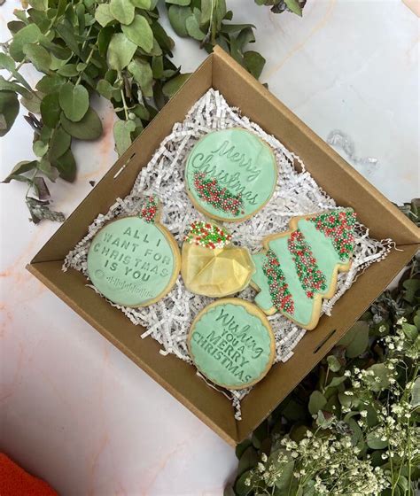 Christmas Cookie Gift Box | Grazing Boxes Delivered Melbourne