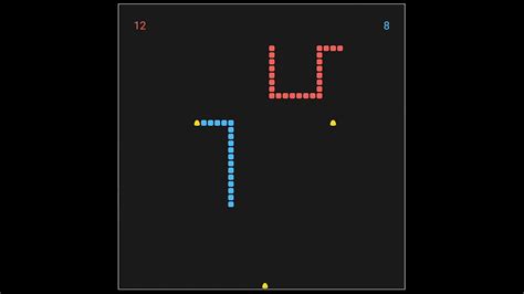 2-Player Snake Game demo video - YouTube