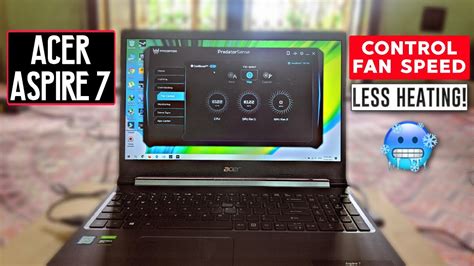 Acer Aspire 7 | How to CONTROL FAN SPEED on Acer Laptop | Less Heating ...