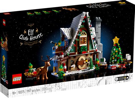 Lego Elf Club House Christmas Main Street Winter Village Santa Set 10275 NEW 673419322195 | eBay