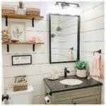 30 Unique Farmhouse Bathroom Designs To Try in Your Home