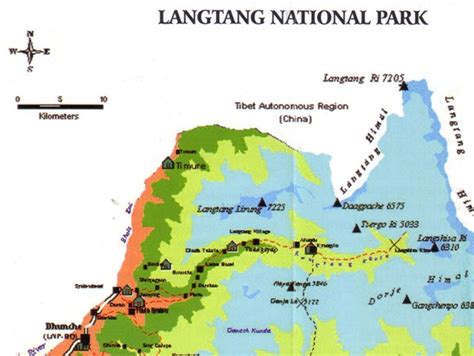 Langtang Maps & Facts - Realworld Adventures