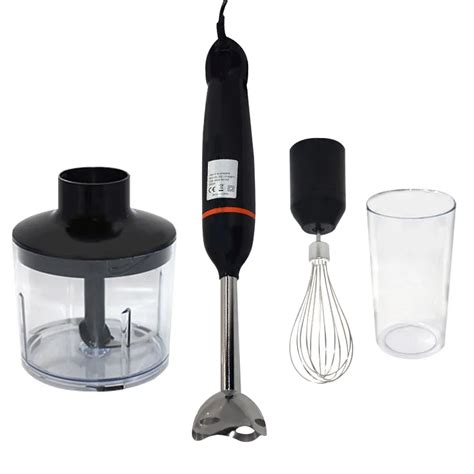 300W Electric Handheld 4 in1 Blender Chopper Whisker Cup Multifunctional Blender Fruit Vegetable ...