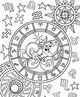 Delve Into The Wonders Of Zodiac With coloring Pages sketch template
