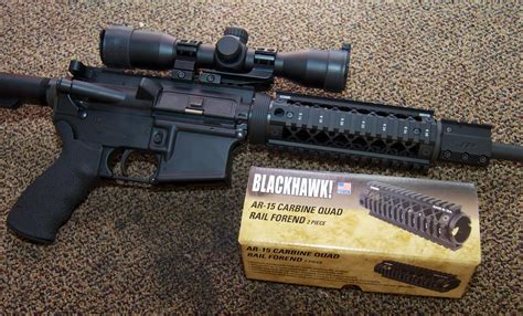 How To Install The Blackhawk! Quad Rail On Your AR-15 - My Gun Culture