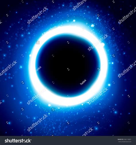 Shine Cosmic Vector Wallpaper Design Blue Stock Vector (Royalty Free ...