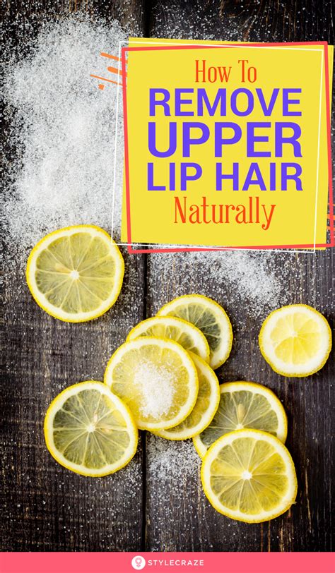 How To Remove Upper Lip Hair At Home - 11 Natural Ways | Upper lip hair, Upper lip, Natural hair ...