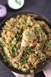 Easy Chicken Pulao | Spicy One Pot Chicken Rice Pilaf - Cook with Kushi