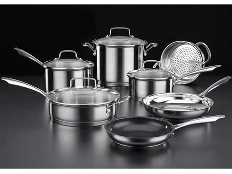 11-pc. Professional Series Stainless Steel Cookware Set by Cuisinart at Cooking.com | Cookware ...