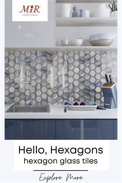 Designing a Kitchen with Hexagon Tiles | Kitchen backsplash designs ...