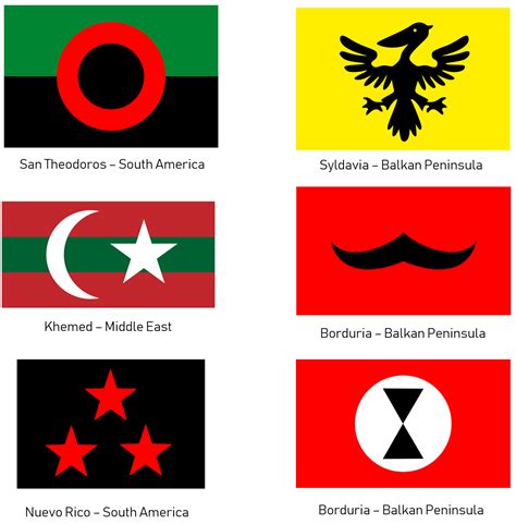 Fictional Country Flags from Tintin : r/vexillology