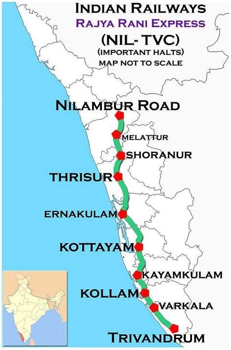 Kochuveli–Nilambur Road Rajya Rani Express - Wikiwand