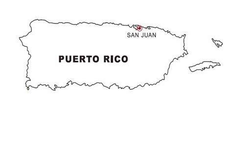 Puerto Rico Map Coloring | COLOR AREA