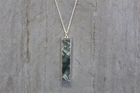 Marble Bar Necklace – Bison Hill Stonecrafts