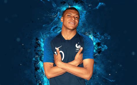 Download French Soccer Kylian Mbappé Sports 4k Ultra HD Wallpaper