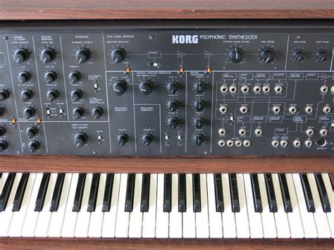 Korg PS-3100 | Korg, Synthesizer, Moog synthesizer