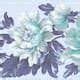 Purple, White, Blue Flowers on Vines Peel and Stick Wallpaper Border 15 ft X 7 in - Roll 15 ft X ...
