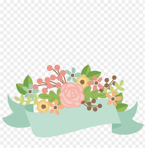 flower clipart banner - free flower banner PNG image with transparent background | TOPpng