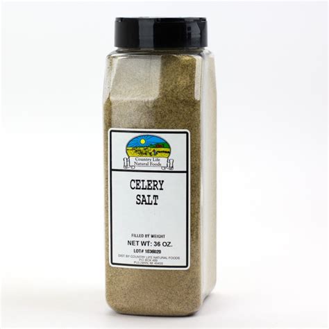 Country Life Natural Foods - CELERY SALT 36oz