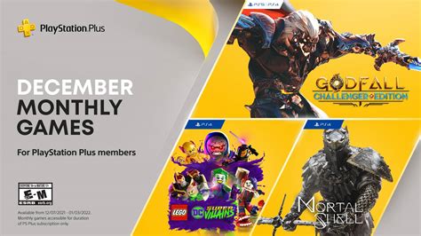 PlayStation Plus games for December: Godfall: Challenger Edition, Lego ...