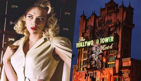 Scarlett Johansson To Star & Produce Disney's 'Tower of Terror' Movie