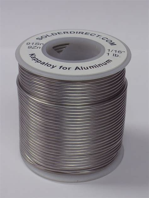 KappAloy9 - Tin Zinc Solder for Aluminum to Aluminum and Aluminum to Copper