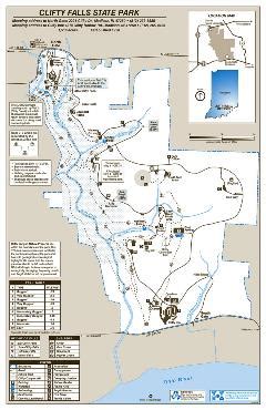 Clifty Falls State Park Map – Map Of California Coast Cities