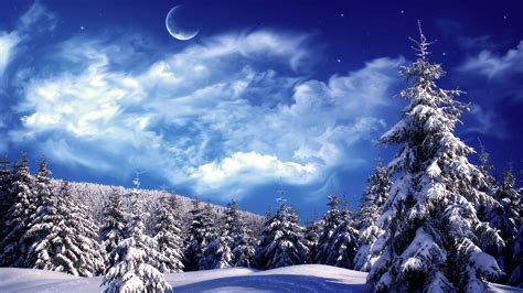 Winter Snow Scenes Wallpapers - Wallpaper Cave