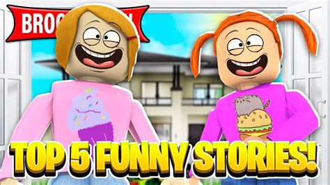 Top 5 Funny Brookhaven Stories! | Roblox - YouTube