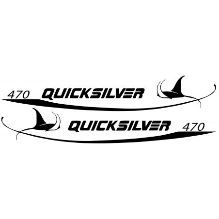 Sticker Logo Quicksilver 470