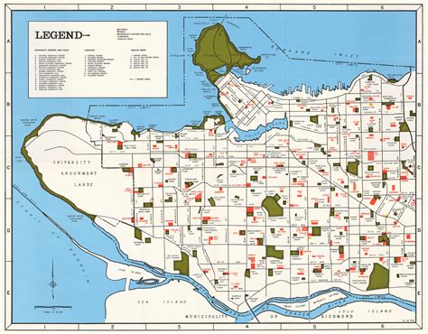 Vancouver community map - Map of vancouver community (British Columbia ...