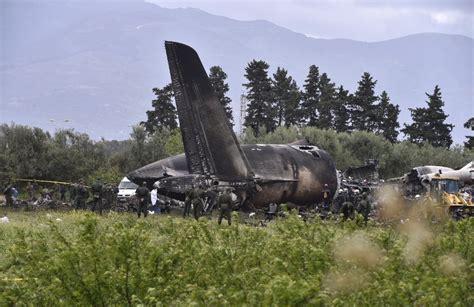 Algerian military plane crashes in field, killing 257 on board | The Times of Israel