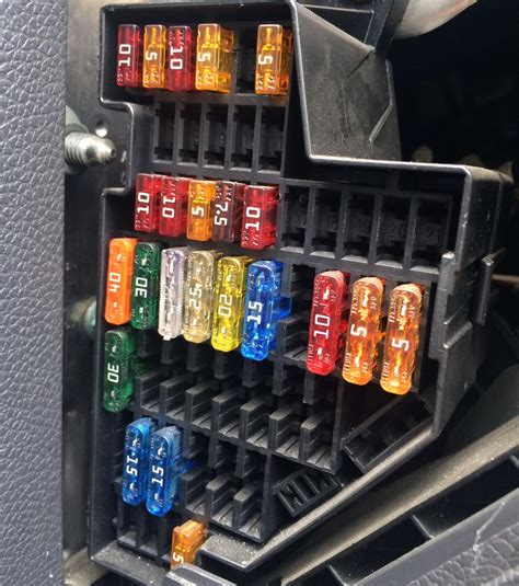 2000 Golf Tdi Fuse Panel Diagram