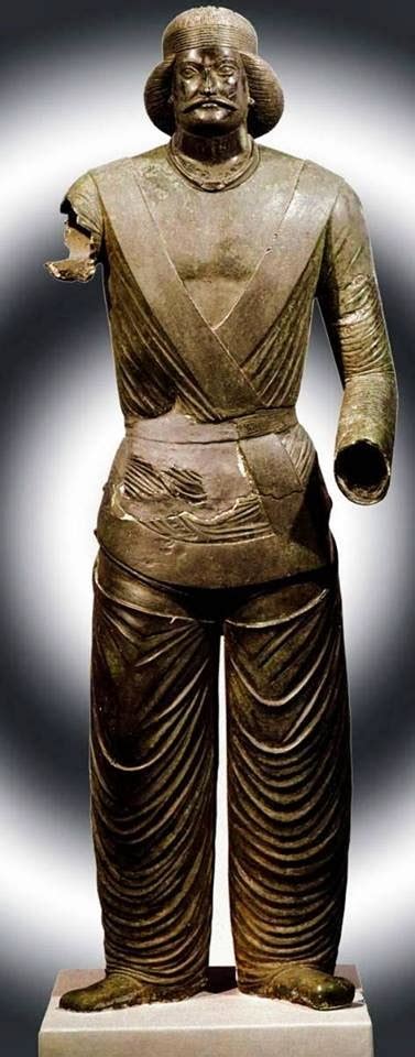 PERSIAN ART: The bronze statue of parthian prince or Sorena, ca 100 Bc ...