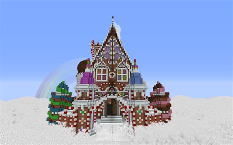 Gingerbread House Minecraft Map