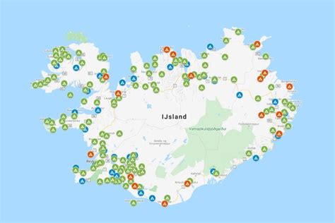 Camping Iceland: map, tips and best campsites - The Orange Backpack