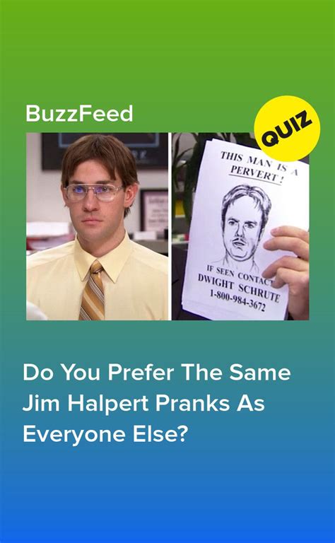 Do you prefer the same jim halpert pranks as everyone else – Artofit