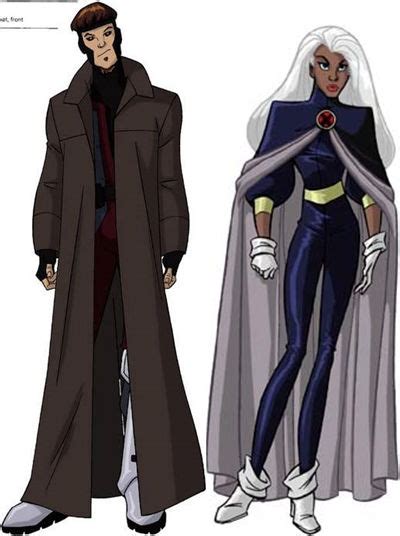 Gambit and Storm (X-Men Evolution) by Zyule on DeviantArt