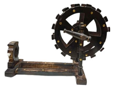 Wooden Gandhi Charkha Spinning Wheel at Rs 400/piece | Ambala | ID: 26743312230