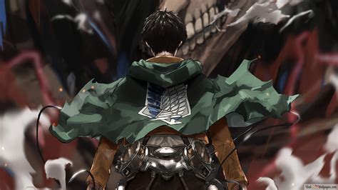 Attack On Titan | Eren Yeager Attack Titan 4K wallpaper download